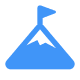 Berggipfel-Icon